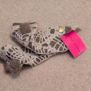 Crochet Lace Fingerless Gloves